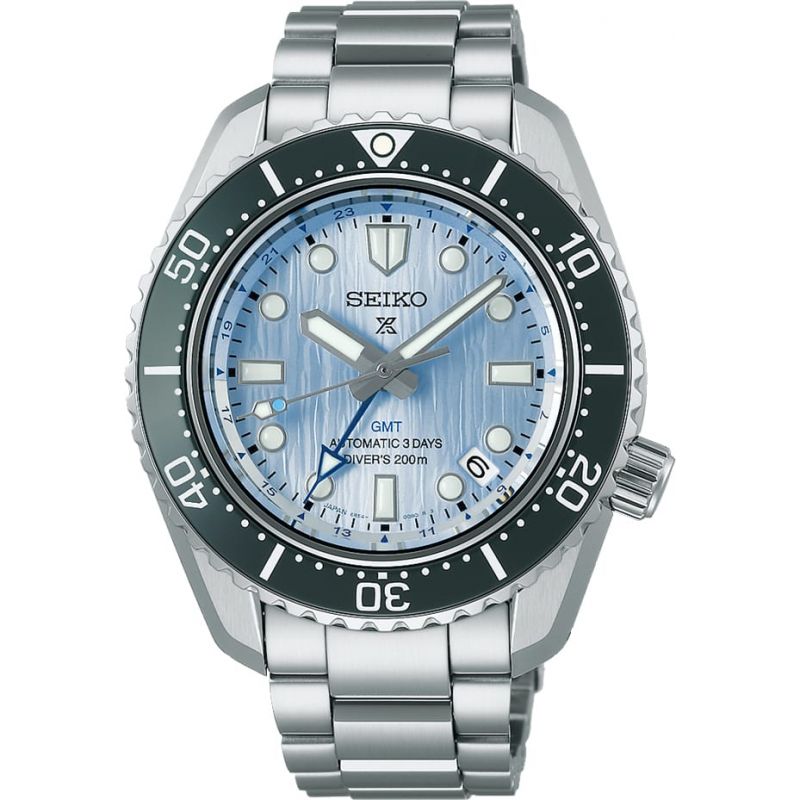 Montre Seiko PROSPEX Diver's 200M GMT Limited Edition "Save The Ocean" SPB385