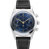 Montre Baltic Bicompax 002 Bleu Gilt / Cuir