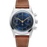 Montre Baltic Bicompax 002 Bleu Gilt / Cuir