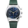 Montre Baltic Bicompax 002 Bleu Gilt / Cuir