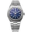 Montre Nivada Grenchen F77 Blue No Date 68001A77