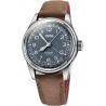 Big Crown Pointer Date 40mm Blue/Light Brown Leather - Oris 