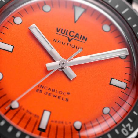 Montre Vulcain Skindiver Nautique Orange