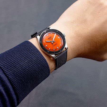 Montre Vulcain Skindiver Nautique Orange