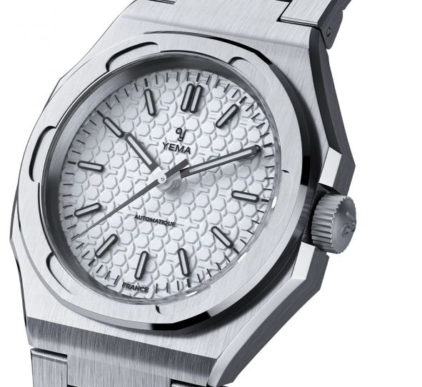 Montre Yema Urban Traveller Blanc YWTR23-FMS