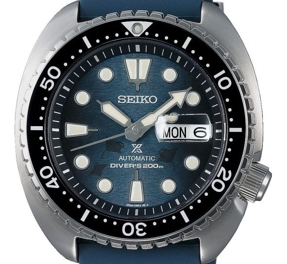 **Montre Seiko Prospex Diver's 200m King Turtle SRPF77K1 Save The Ocean