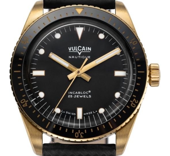 Montre Vulcain Skindiver Nautique Bronze Black