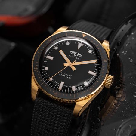 Montre Vulcain Skindiver Nautique Bronze Black