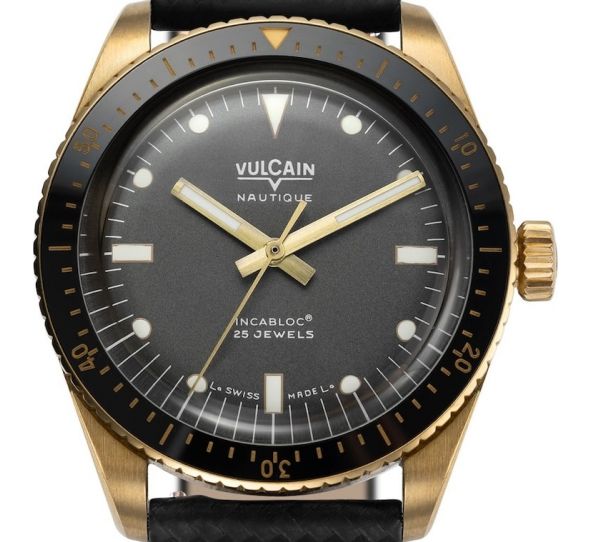 Montre Vulcain Skindiver Nautique Bronze Gray