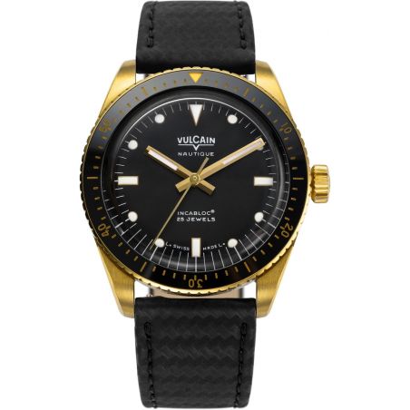 Montre Vulcain Skindiver Nautique Gold Black