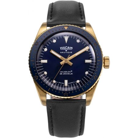 Montre Vulcain Skindiver Nautique Gold Blue