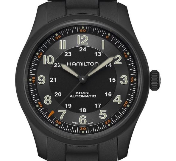 Montre Hamilton Khaki Field Titanium Auto 38mm H70215130