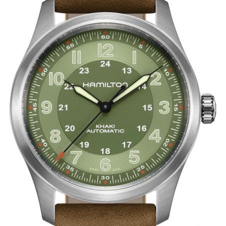 Montre Hamilton Khaki Field Titanium Auto 38mm H70205860