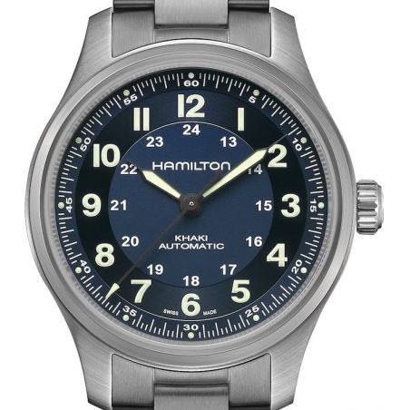 Montre Hamilton Khaki Field Titanium Auto 42mm H70545140