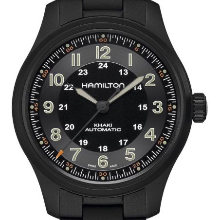 Montre Hamilton Khaki Field Titanium Auto 42mm H70665130