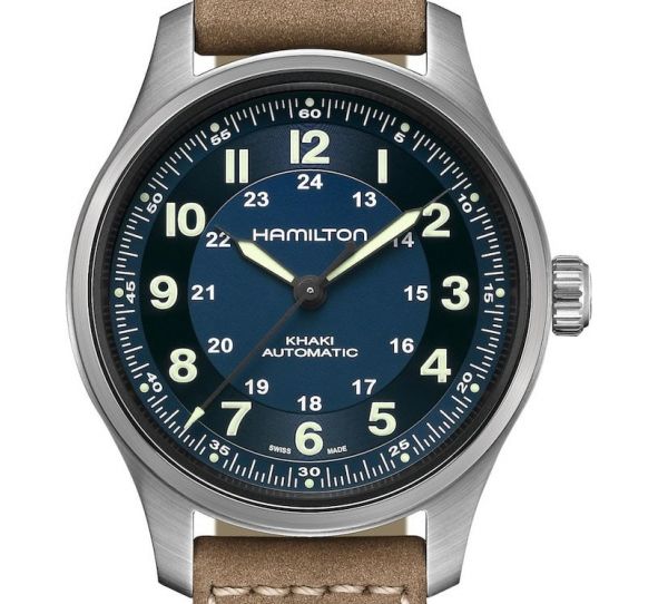 Montre Hamilton Khaki Field Titanium Auto 42mm H70545540