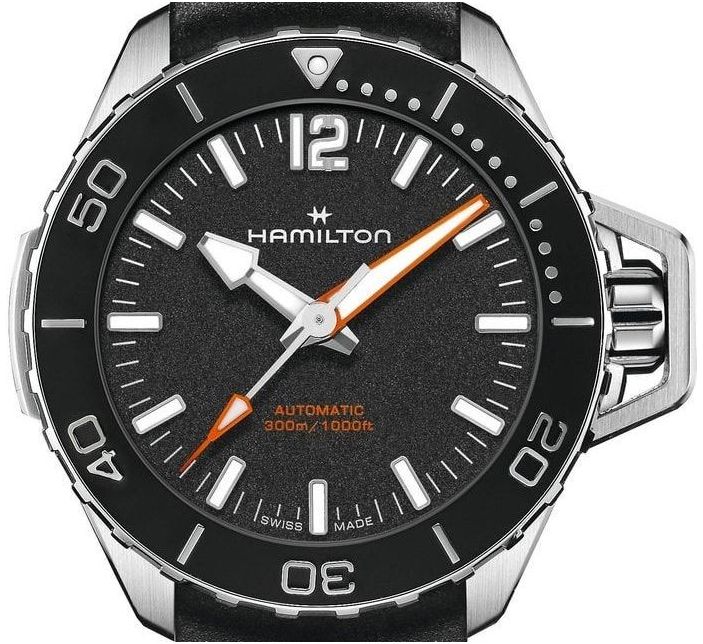 Montre Hamilton Khaki Navy Frogman Auto 41mm H77455330