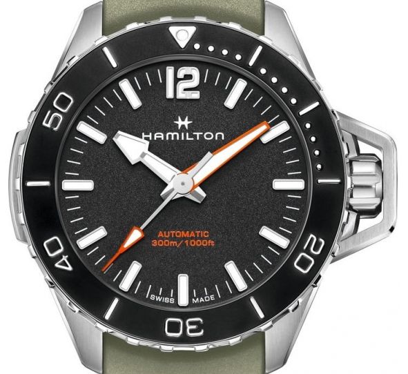 Montre Hamilton Khaki Navy Frogman Auto 46mm H77825331