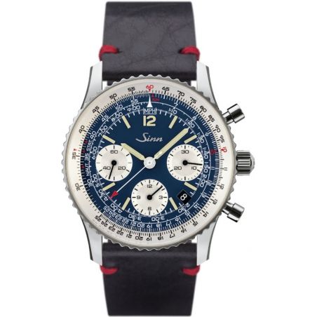 Montre Sinn Navigation Chronograph 903 St B E II Leather Strap