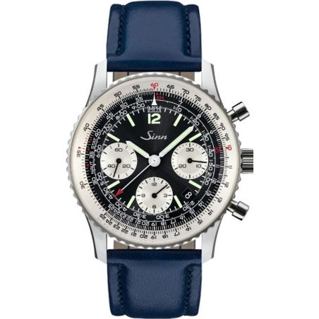 Navigation Chronograph 903 St Leather Strap - Sinn 