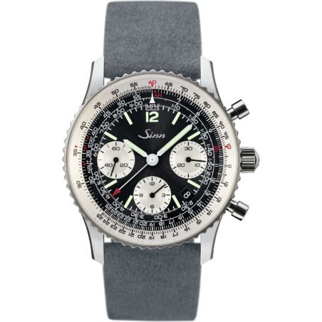 Navigation Chronograph 903 St Leather Strap - Sinn 