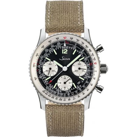 Navigation Chronograph 903 St Leather Strap - Sinn 