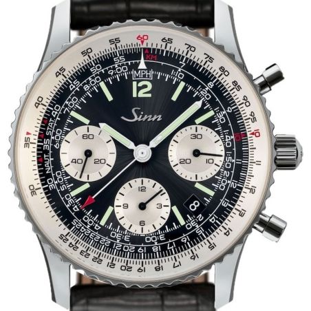 Montre Sinn Navigation Chronograph 903 St II Leather Strap