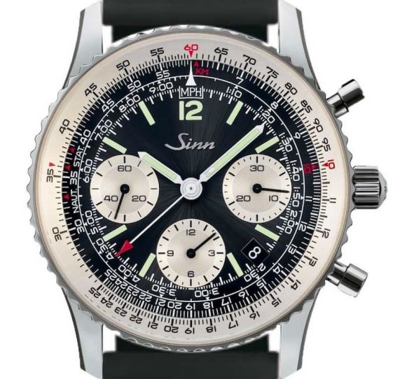 Navigation Chronograph 903 St Silicone Strap - Sinn 