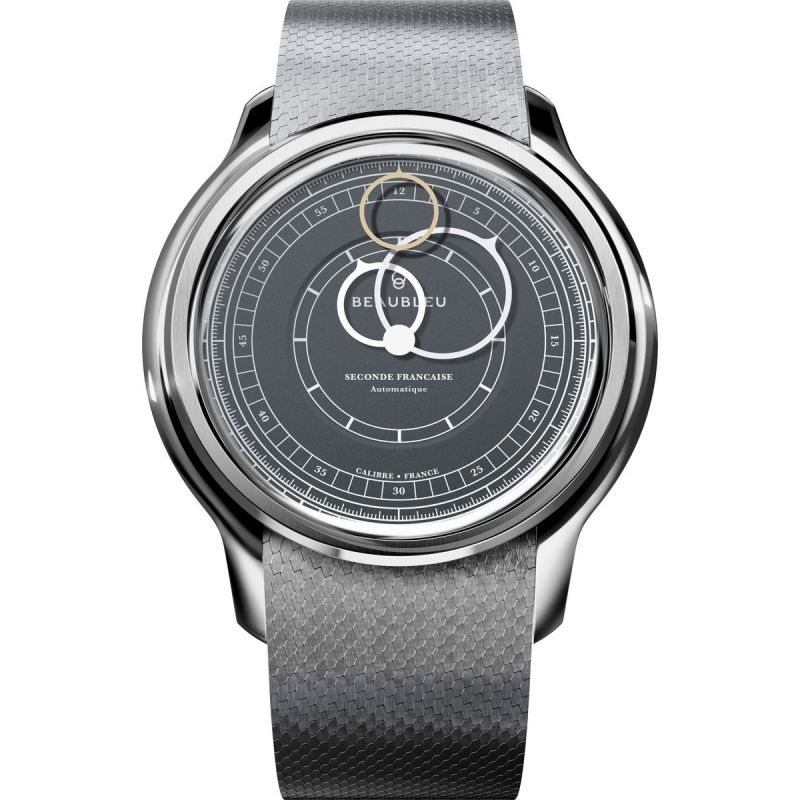 Montre Beaubleu Seconde Française 19.24 Gris Anthracite