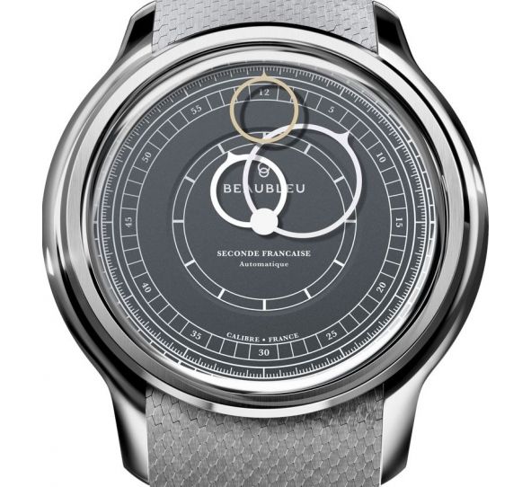 Montre Beaubleu Seconde Française 19.24 Gris Anthracite