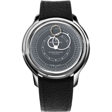 Montre Beaubleu Seconde Française 19.24 Gris Anthracite