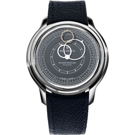 Montre Beaubleu Seconde Française 19.24 Gris Anthracite