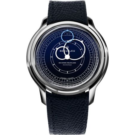 Montre Beaubleu Seconde Française 19.24 Bleu de minuit