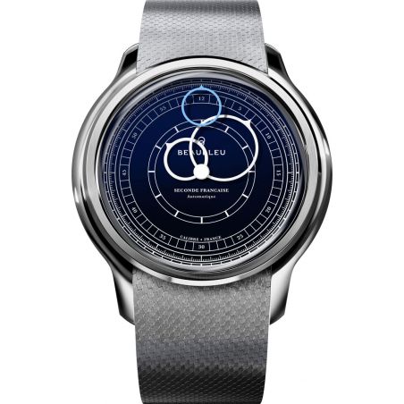 Montre Beaubleu Seconde Française 19.24 Bleu de minuit