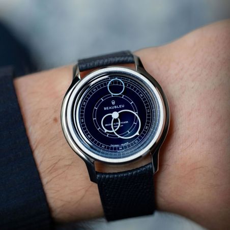 Montre Beaubleu Seconde Française 19.24 Bleu de minuit