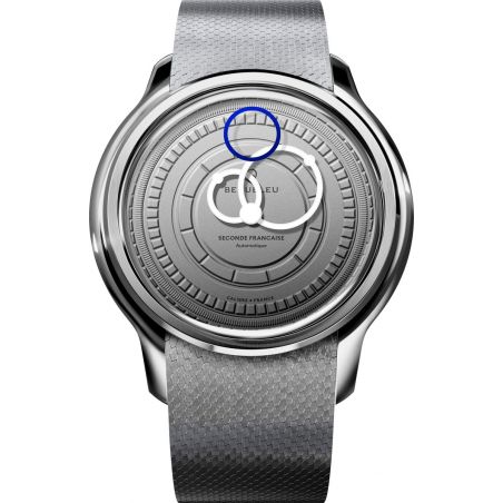 Montre Beaubleu Seconde Française 20.24 Gris Perlé