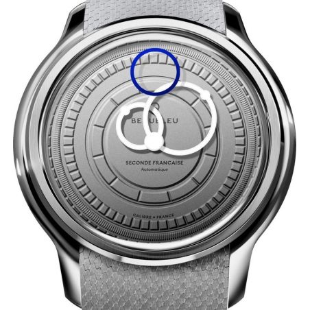 Montre Beaubleu Seconde Française 20.24 Gris Perlé