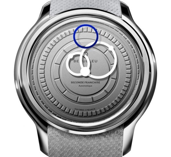 Montre Beaubleu Seconde Française 20.24 Gris Perlé