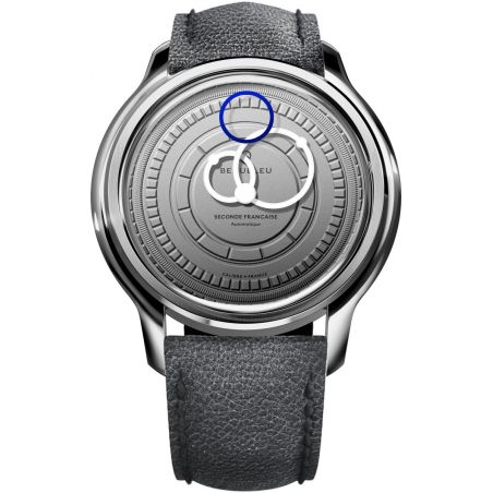 Montre Beaubleu Seconde Française 20.24 Gris Perlé