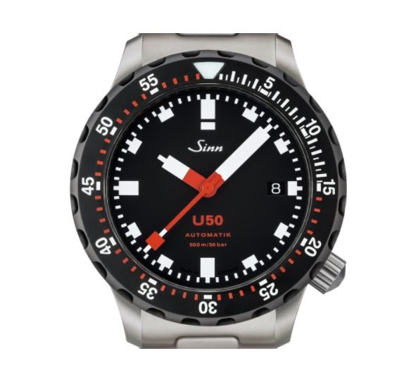 Diving Watch U50 SDR Solid Strap - Sinn 