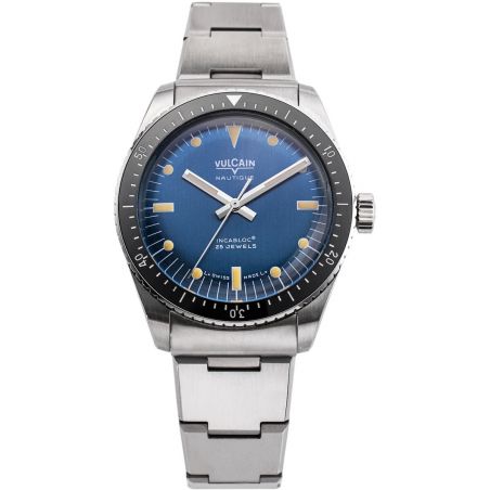 Montre Vulcain Skindiver Nautique Blue Acier