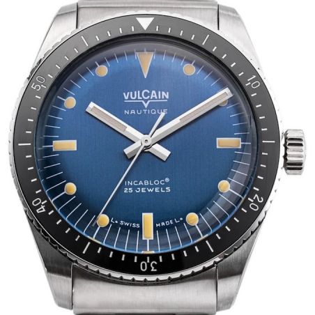 Montre Vulcain Skindiver Nautique Blue Acier