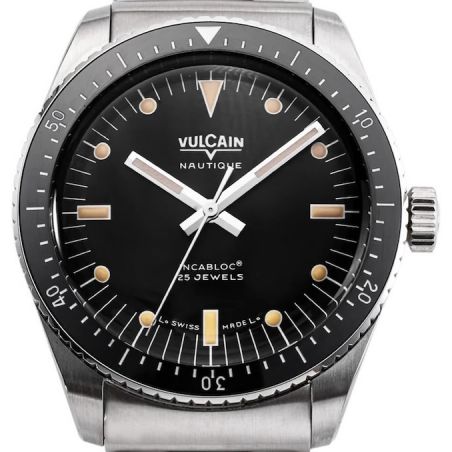 Montre Vulcain Skindiver Nautique Black Acier