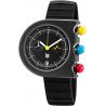 Mach 2000 Chrono Black Caoutchouc - LIP