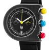 Mach 2000 Chrono Black Caoutchouc - LIP