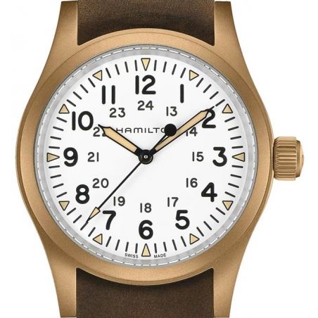 Montre Hamilton Khaki Field Mechanical Bronze H69459510