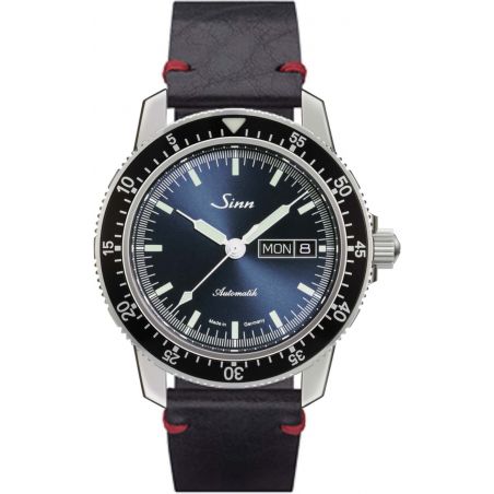 Classic Pilot Watch 104 St Sa I B Leather Strap - Sinn 