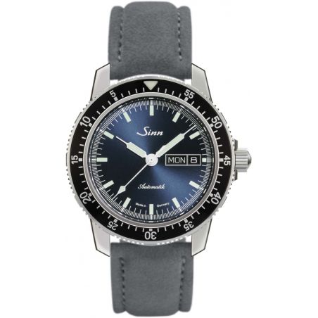 Classic Pilot Watch 104 St Sa I B Leather Strap - Sinn 