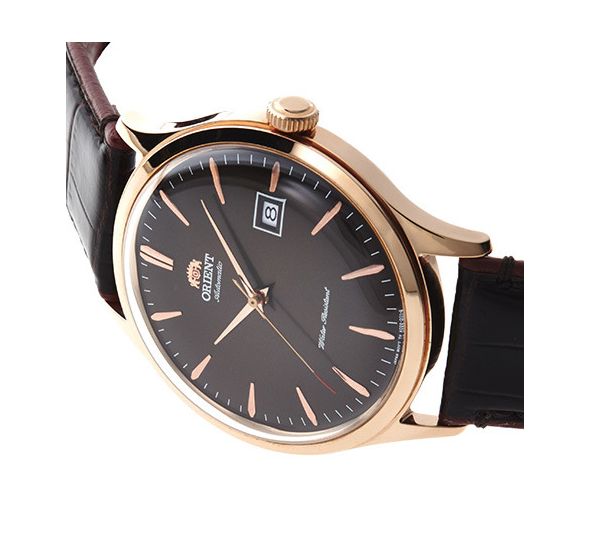 Bambino V4 Automatique Rose Gold/Brown - Orient 