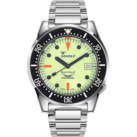 Montre Squale 1521 Full Luminous Bracelet